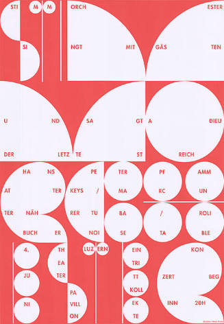 Stimmorchester singt mit Gästen, Theaterpavillon Luzern