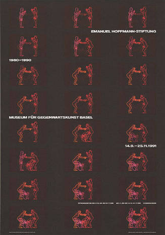 Emanuel Hoffmann-Stiftung 1980–1990, Museum für Gegenwartskunst Basel